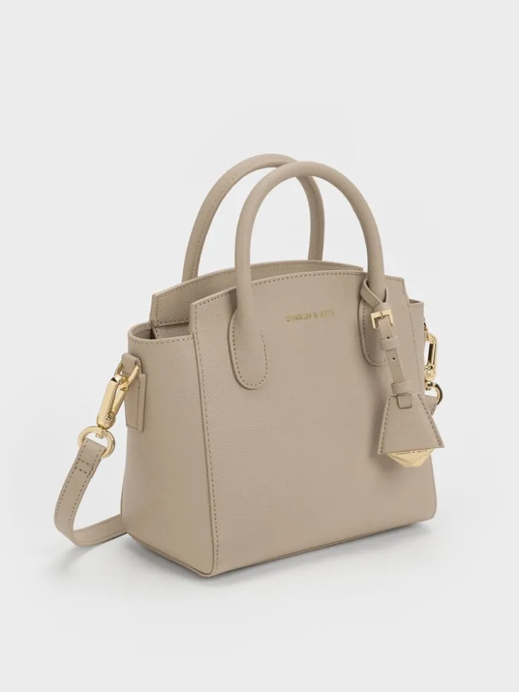 Harper Structured Top Handle Bag