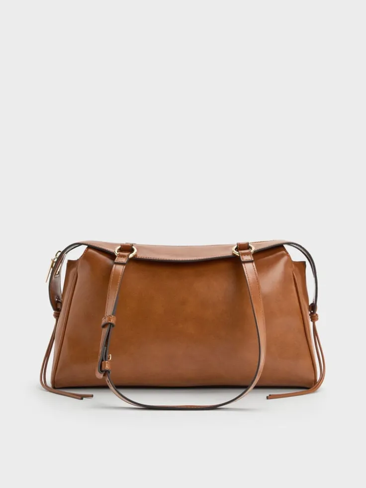 Haylen Braided-Charm Shoulder Bag