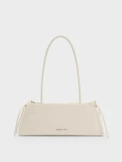 Hazel Bow Elongated Shoulder Bag