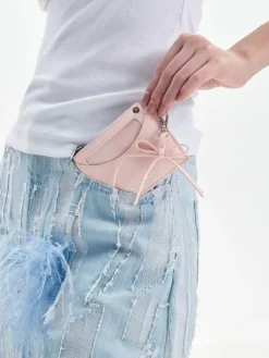 Hazel Bow Panelled Card Holder