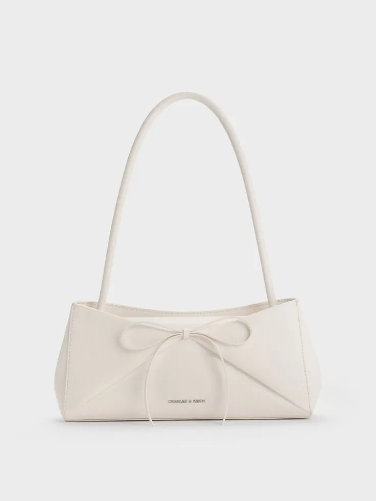 Hazel Bow Panelled Shoulder Bag