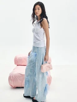Hazel Bow Panelled Top Handle Bag