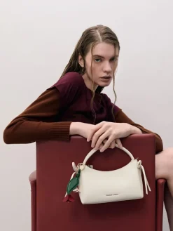 Hazel Bow Top Handle Bag