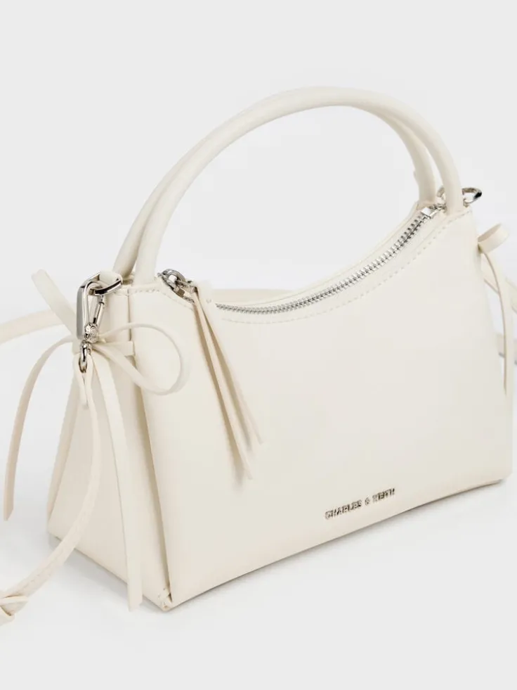 Hazel Bow Top Handle Bag