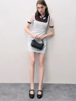 Hazel Bow Top Handle Bag