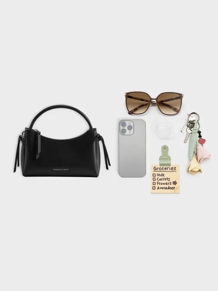 Hazel Bow Top Handle Bag