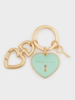 Heart Lock Keychain