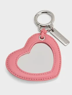 Heart Quilted Mirror Charm