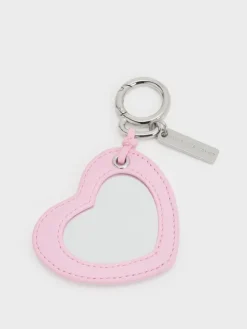 Heart Quilted Mirror Charm