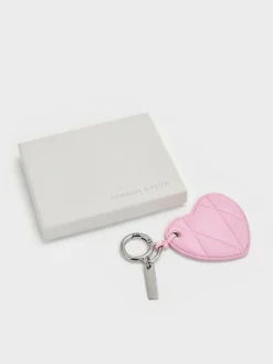 Heart Quilted Mirror Charm