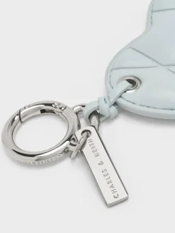 Heart Quilted Mirror Charm