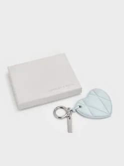 Heart Quilted Mirror Charm