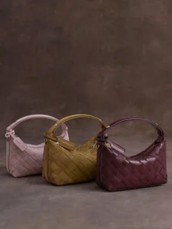 Ivette Woven Shoulder Bag