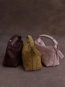 Ivette Woven Shoulder Bag