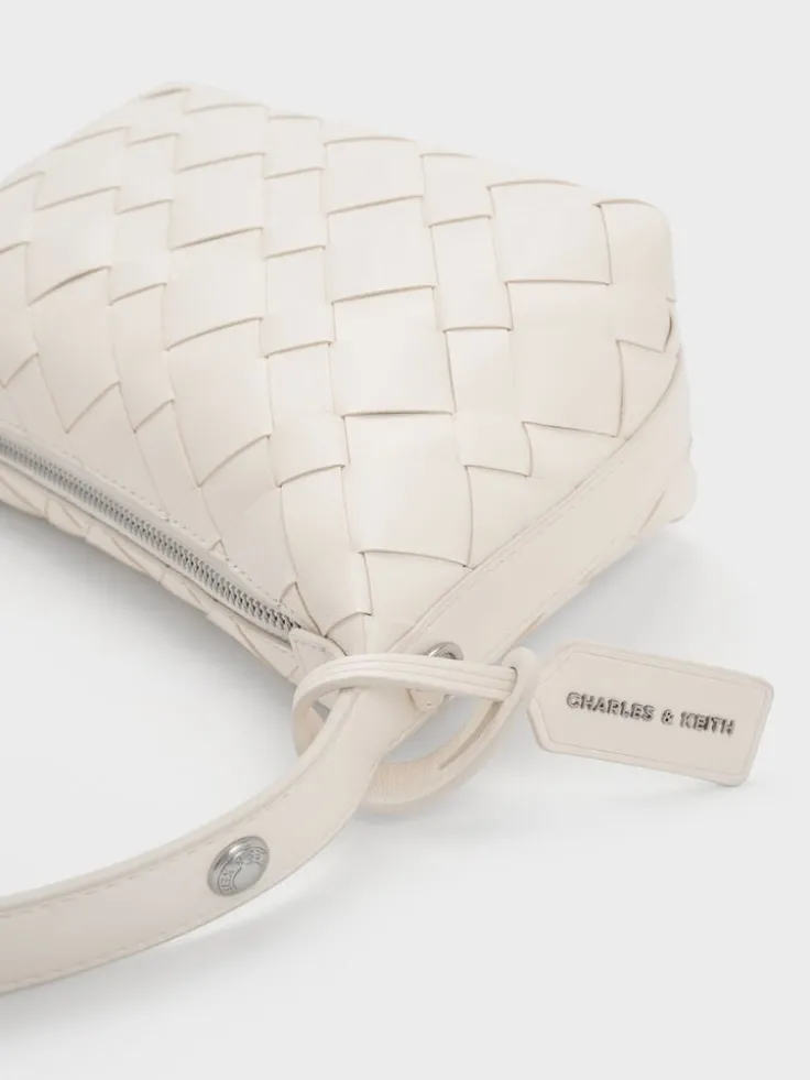 Ivette Woven Shoulder Bag