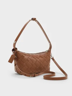 Ivette Woven Shoulder Bag