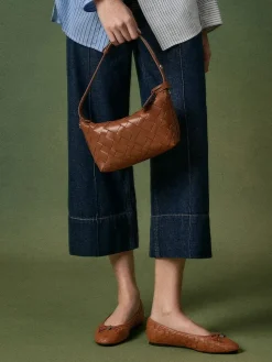 Ivette Woven Shoulder Bag
