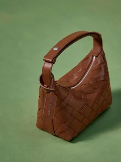 Ivette Woven Shoulder Bag