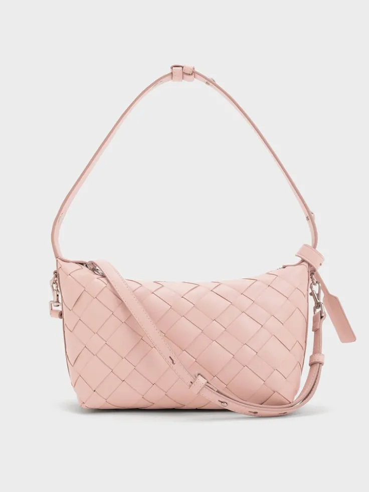 Ivette Woven Shoulder Bag