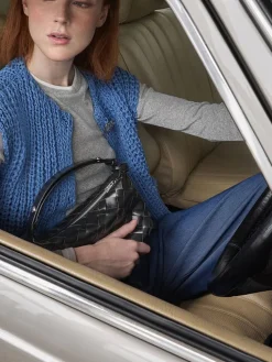 Ivette Woven Shoulder Bag