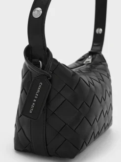 Ivette Woven Shoulder Bag