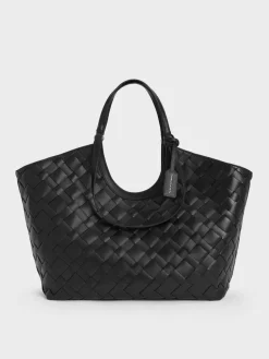 Ivette Woven Tote Bag