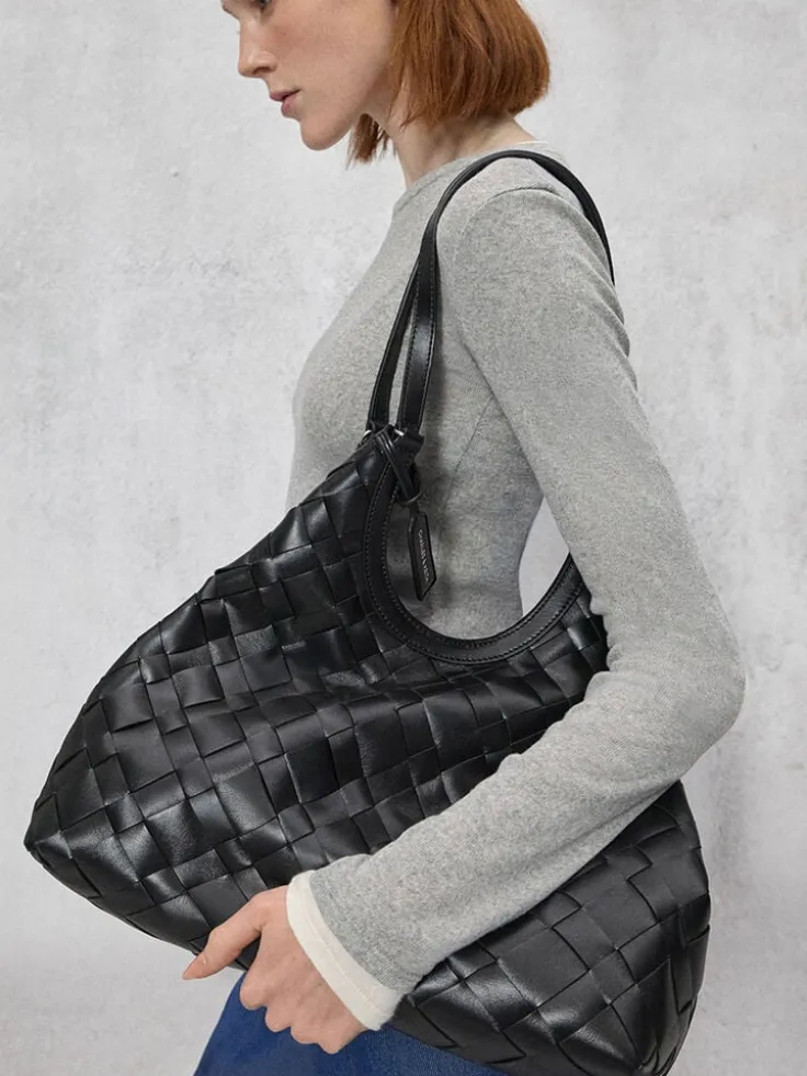 Ivette Woven Tote Bag