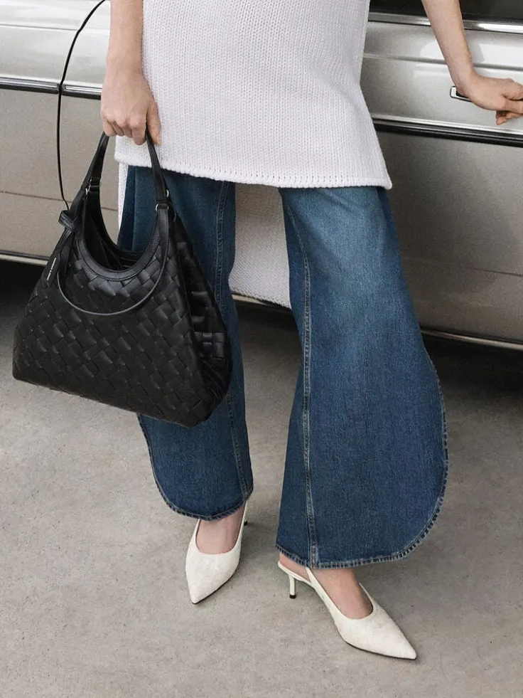 Ivette Woven Tote Bag