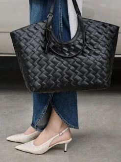 Ivette Woven Tote Bag