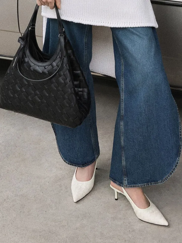 Ivette Woven Tote Bag