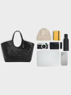 Ivette Woven Tote Bag