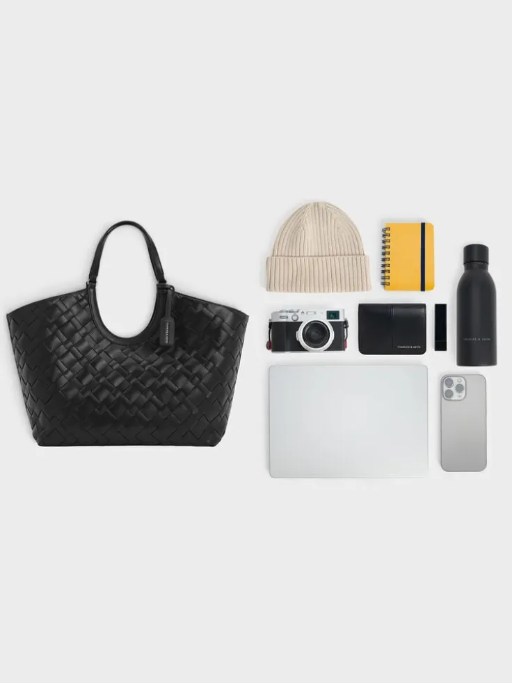 Ivette Woven Tote Bag