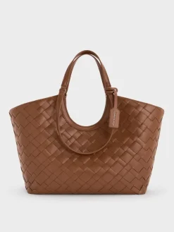 Ivette Woven Tote Bag