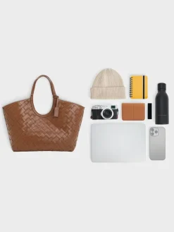 Ivette Woven Tote Bag