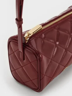 Janie Quilted Shoulder Bag