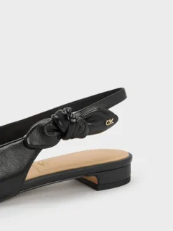 Jayce Leather Slingback Flats