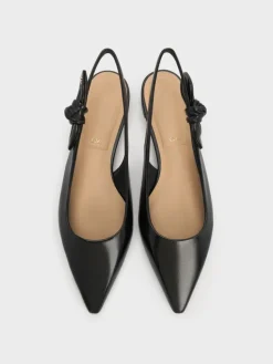Jayce Leather Slingback Flats