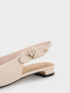 Jayce Leather Slingback Flats