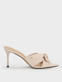 Jayce Leather Stiletto Mules
