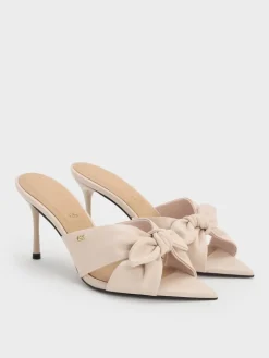 Jayce Leather Stiletto Mules