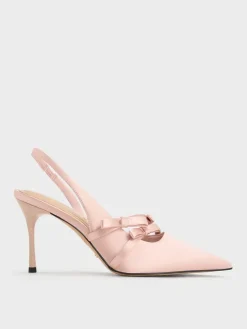 Jessy Bow Slingback Pumps