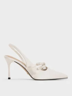 Jessy Bow Slingback Pumps