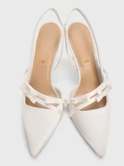 Jessy Bow Slingback Pumps