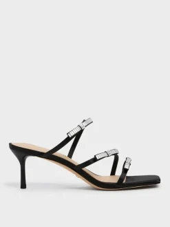 Jessy Gem-Bow Heeled Sandals
