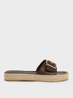 Kaida Buckled Espadrille Sandals