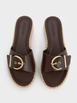 Kaida Buckled Espadrille Sandals