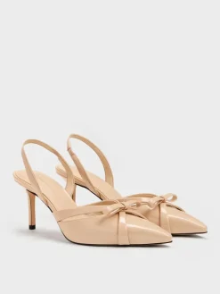 Kaleen Patent Slingback Stilettos
