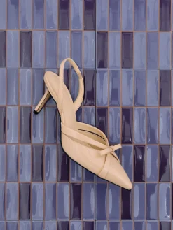 Kaleen Patent Slingback Stilettos