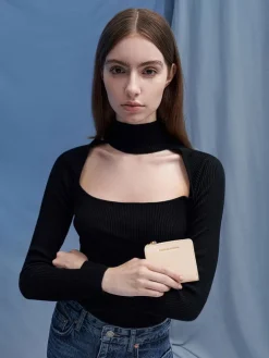 Keely Top Zip Small Wallet