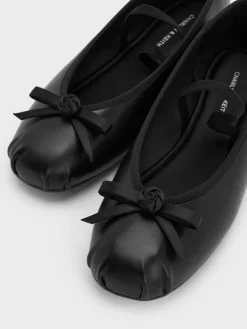 Kelis Rose-Bow Mary Jane Flats